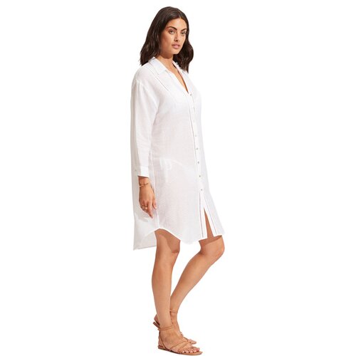 DAMEN HEMD LONGSHORE COVER UP
