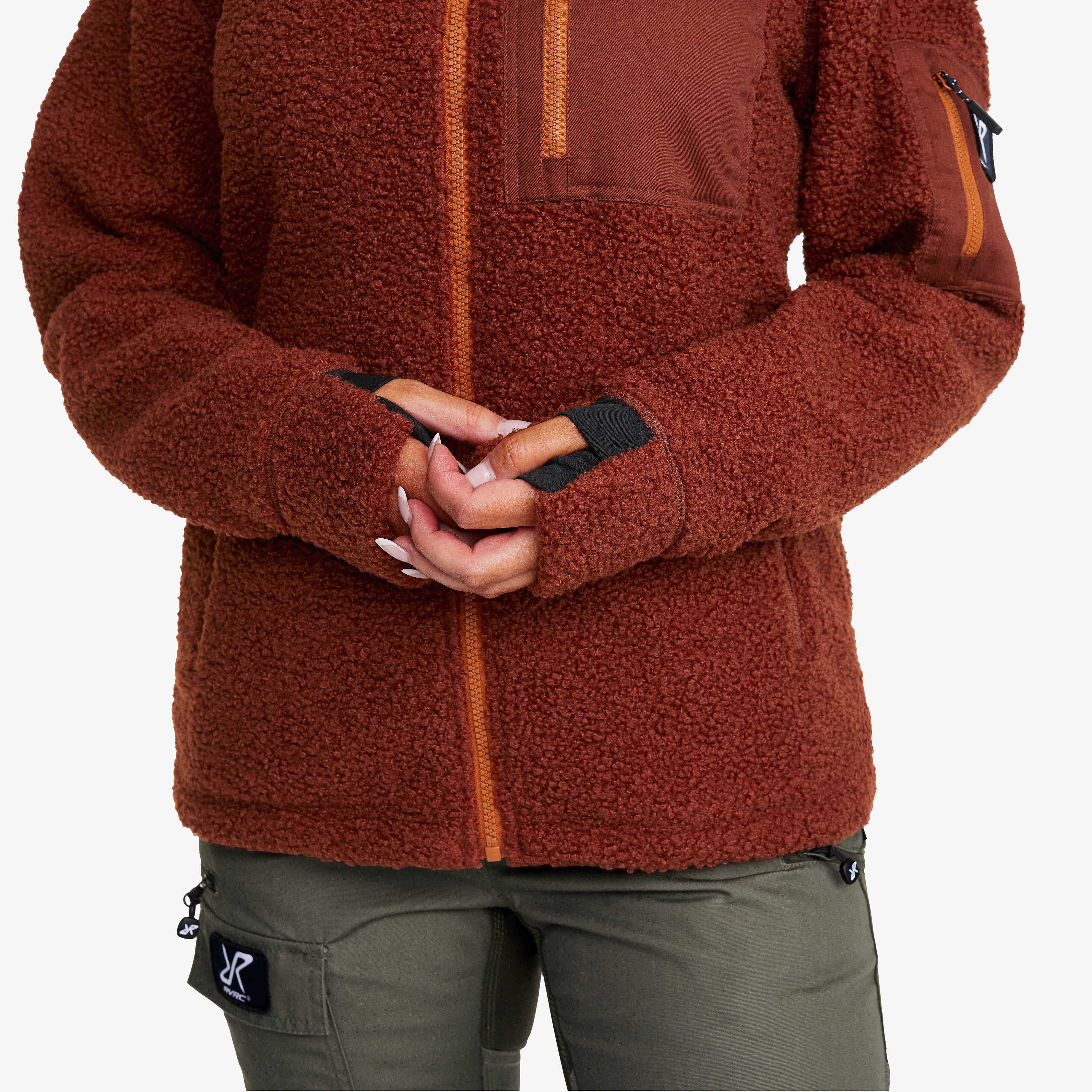 Bigfoot Pile Fleece Femme Smoked Paprika
