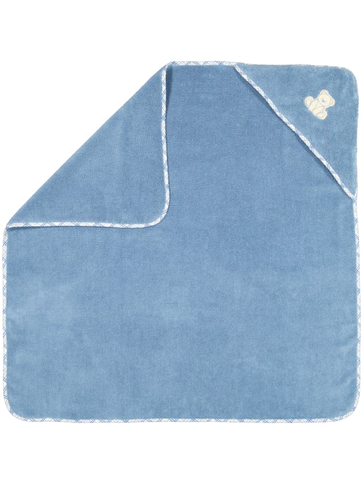 Vossen Vossen Kapuzentücher Teddy dusty blue - 4695 in dusty blue - 4695 günstig kaufen 100 x 100 cm