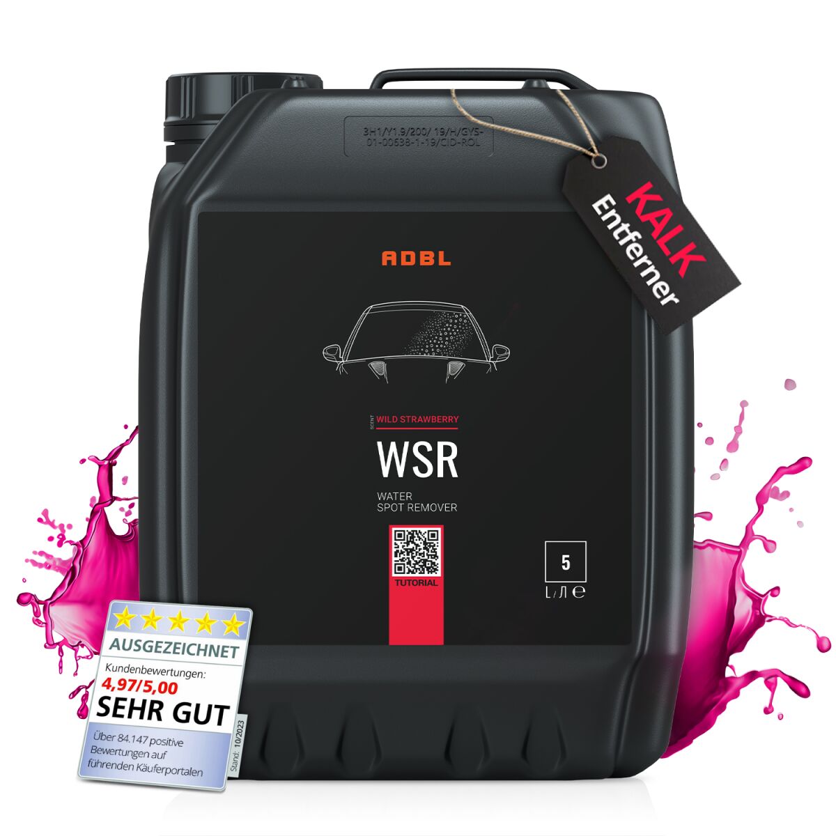 ADBL WSR Water Spot Remover Kalkentferner 5L