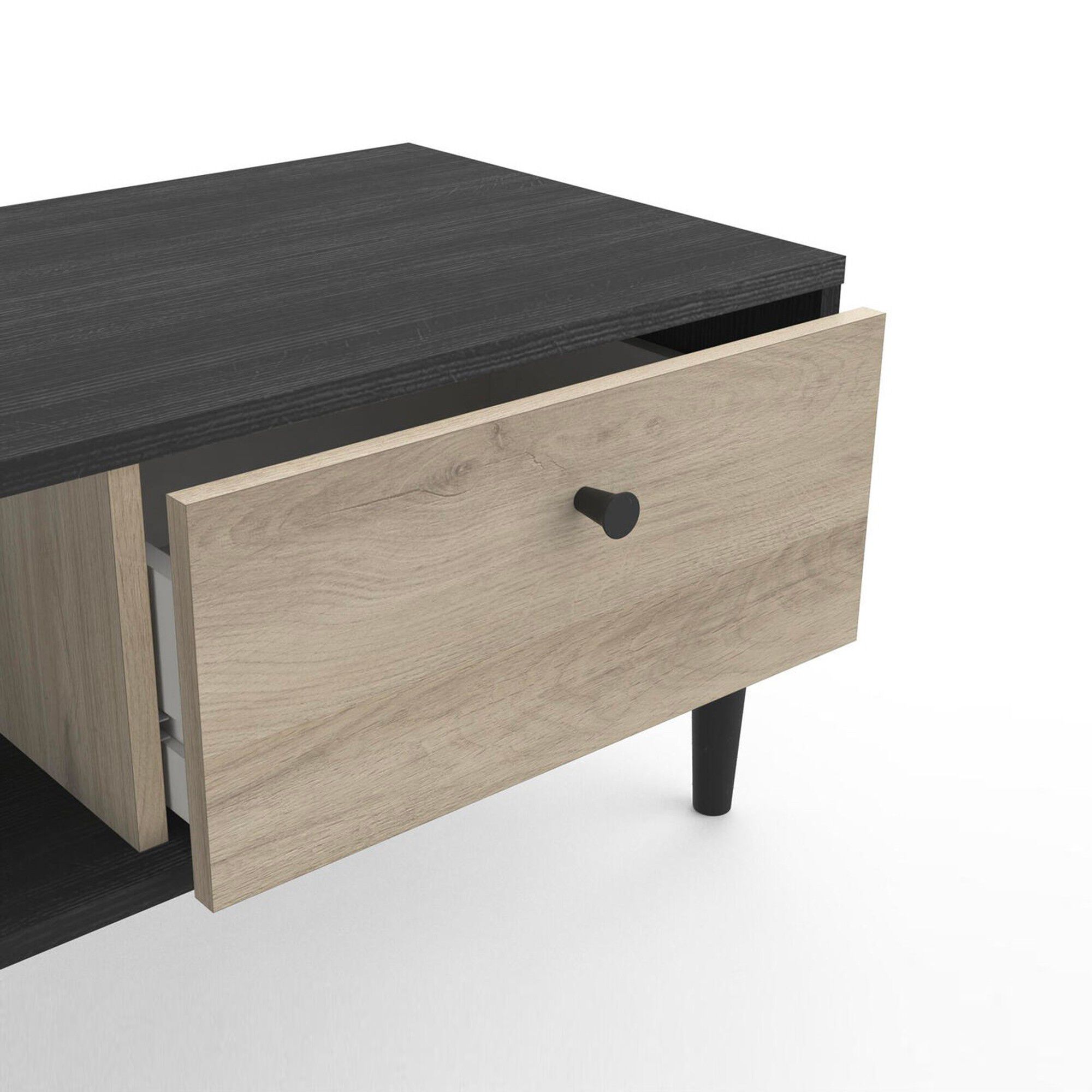 Table de chevet HAMFIELD 1 niche – 1 tiroir