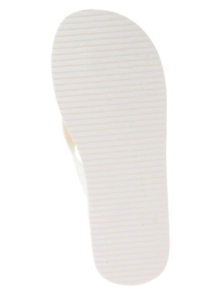Tommy Hilfiger Shoes Zehentrenner in Creme günstig kaufen 39