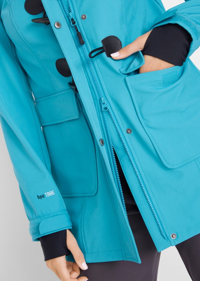 Duffle-Jacke aus Softshell