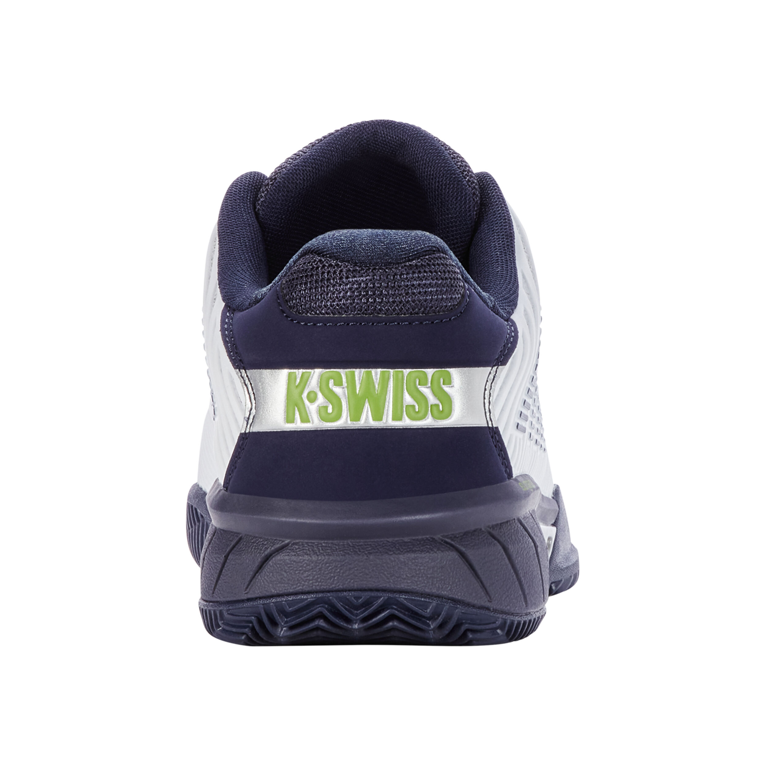 Hypercourt Express 2 Sandplatzschuh Herren - Weiß, Dunkelblau