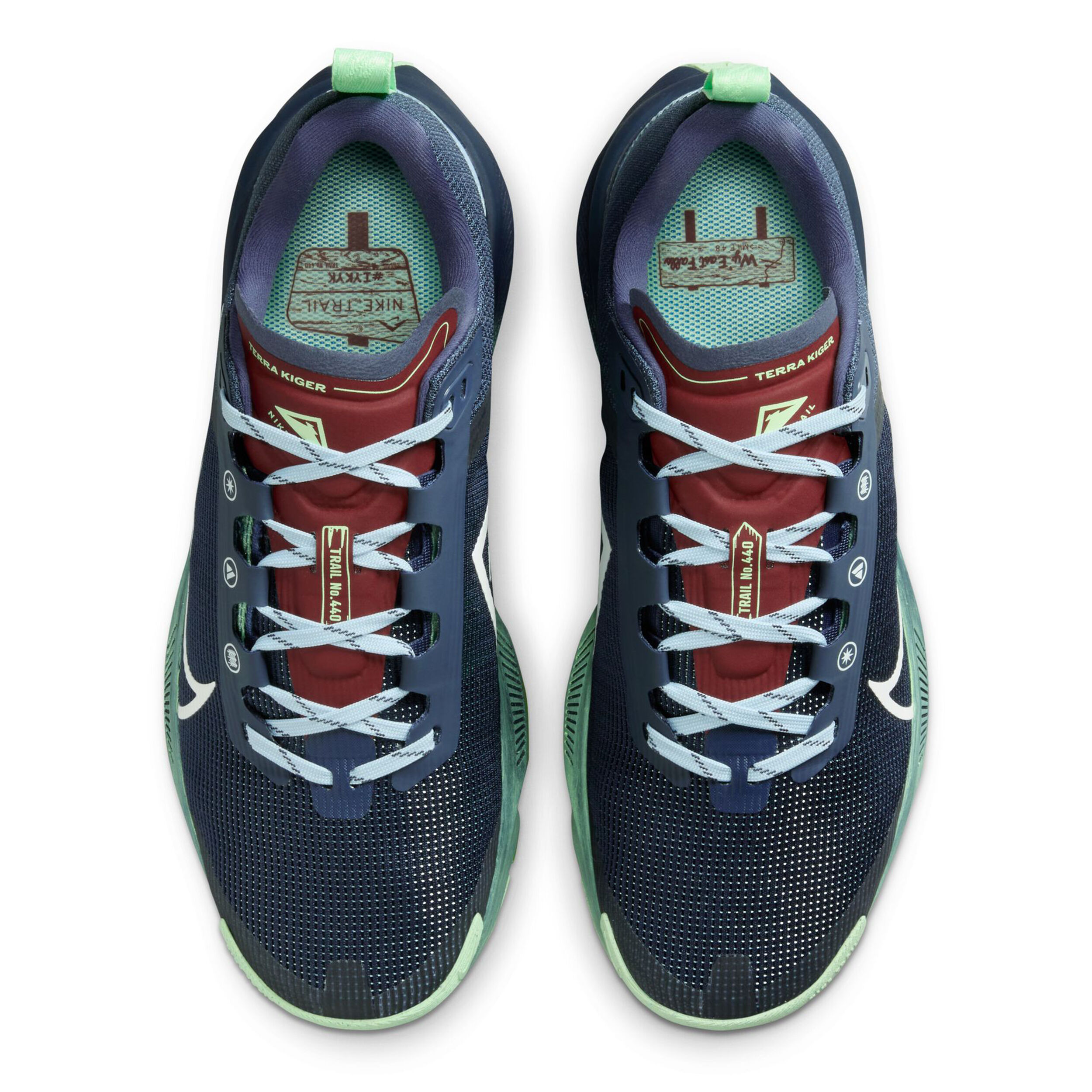 Kiger 9 Trailschuh Damen - Dunkelblau, Mehrfarbig