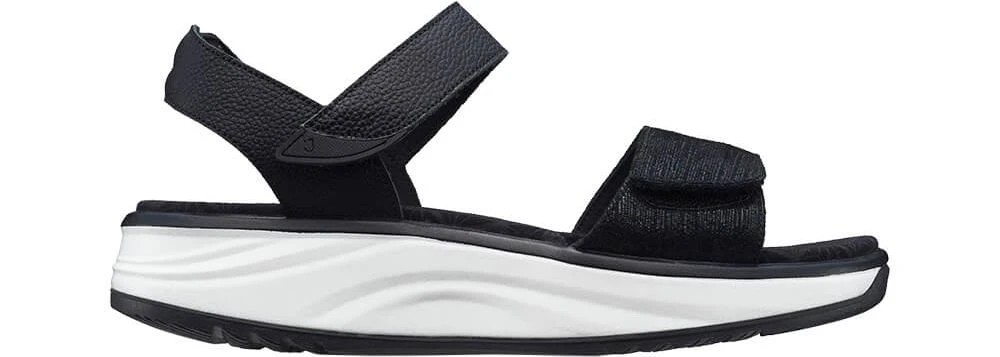 JOYA Komfort Sandalen schwarz