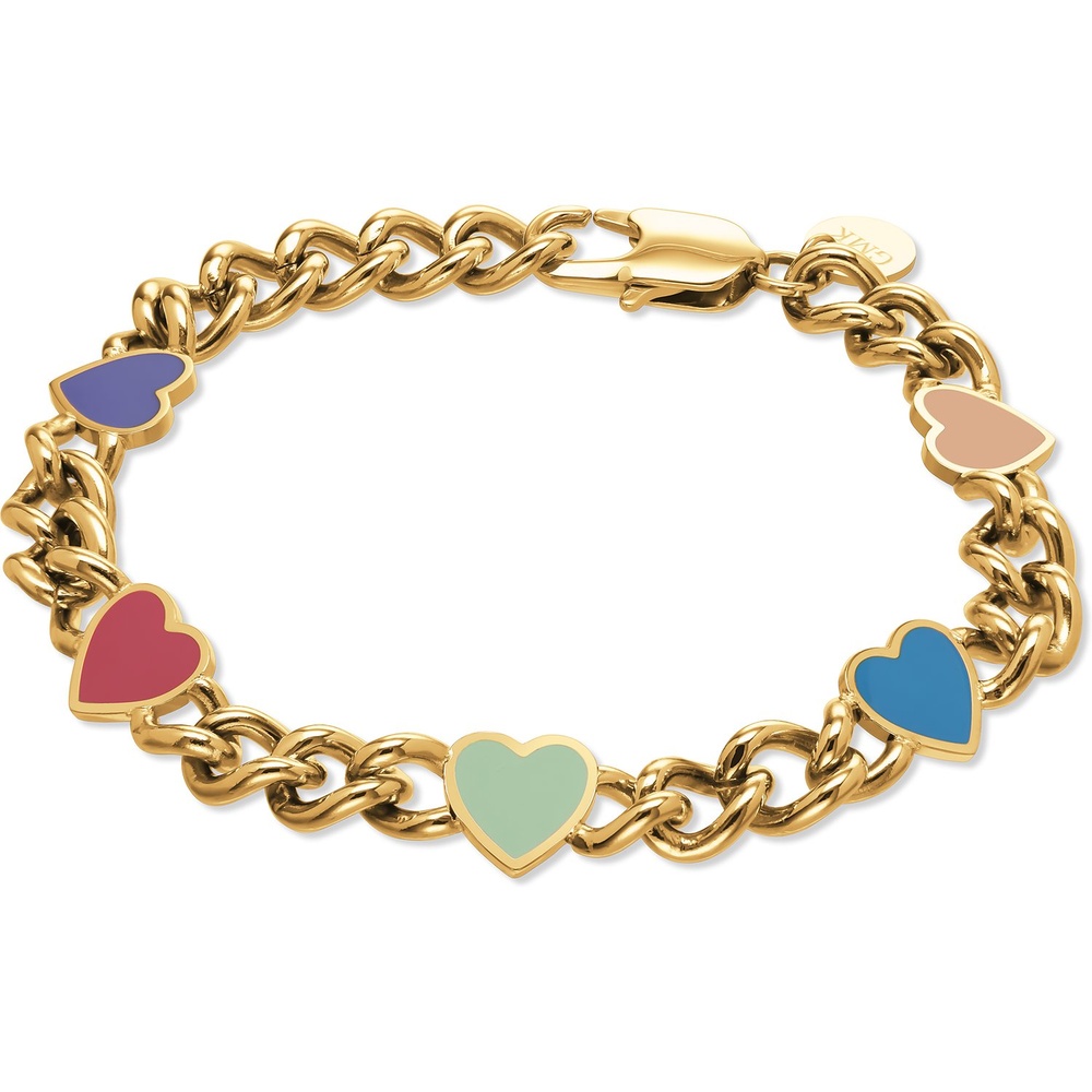GMK Collection Bracelet Acier inoxydable, Émail Bracelet