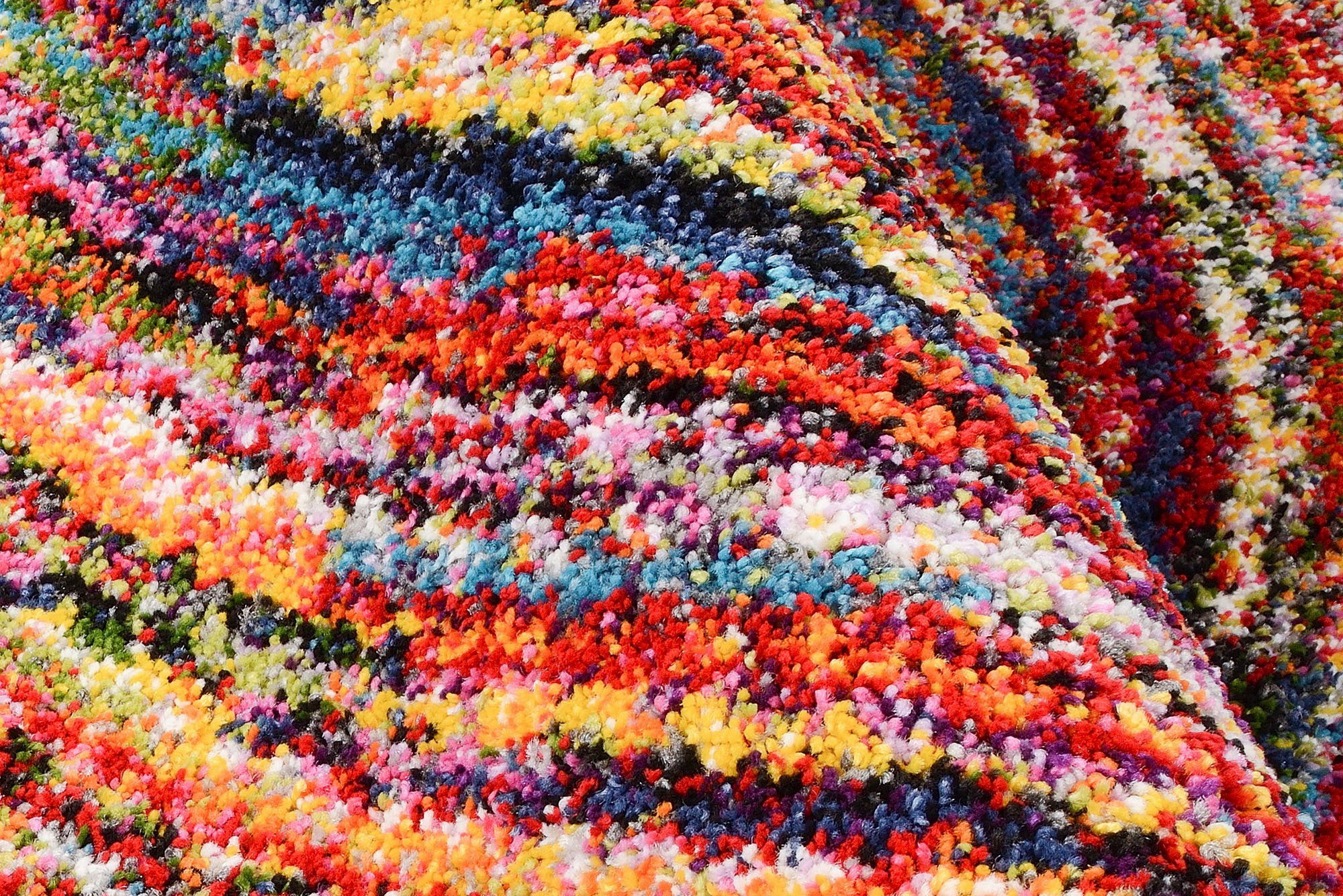 Teppich SIXTEEN ROUND, OCI DIE TEPPICHMARKE, rund, Höhe: 25 mm, Wohnzimmer