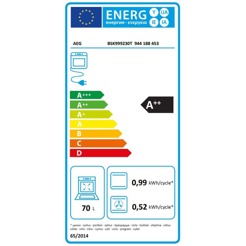 AEG Wärmepumpentrockner AEG - BSK999230T - Steamify® Multi-Dampfgarer - WiFi - SousVide -