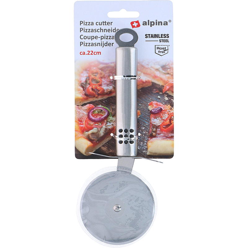 Alpina Pizzakutter rustfritt stål Alpina