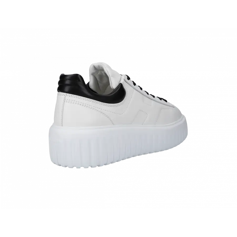 Hogan - Sneaker low H-STRIPES Nappaleder - weiß