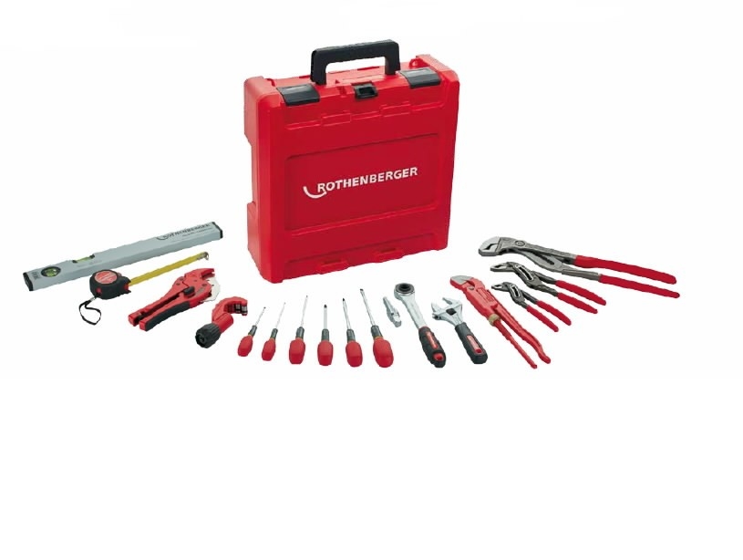 Rothenberger 1000001955 Gereedschapsset 18-delig in ROCASE