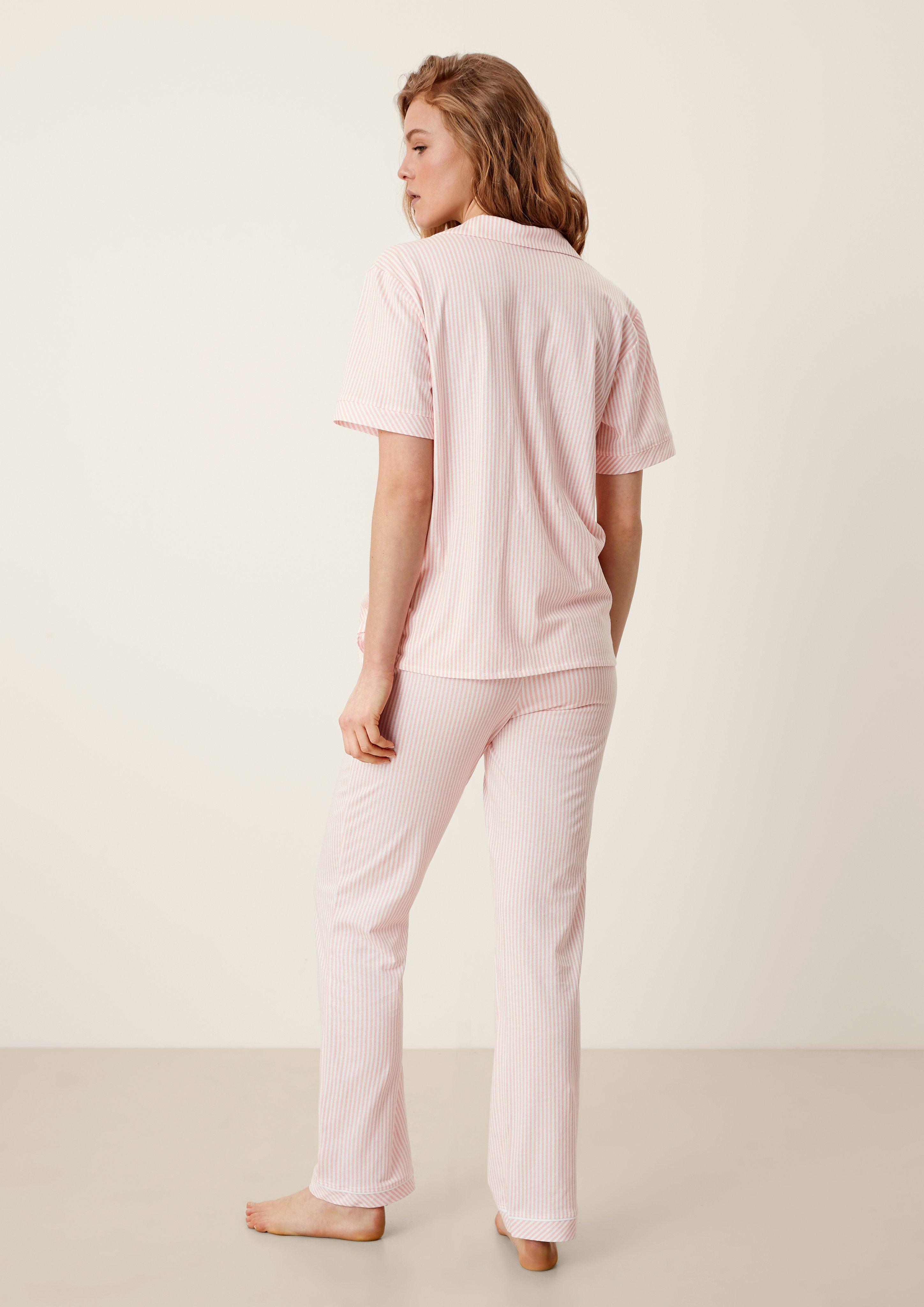 Kurzärmeliges Pyjamaoberteil  6007009-22G1
