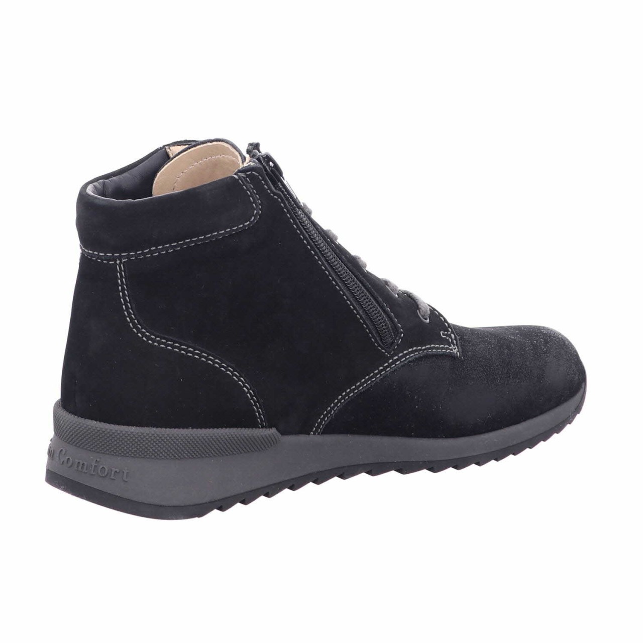 FINN COMFORT Schnür-Stiefeletten schwarz