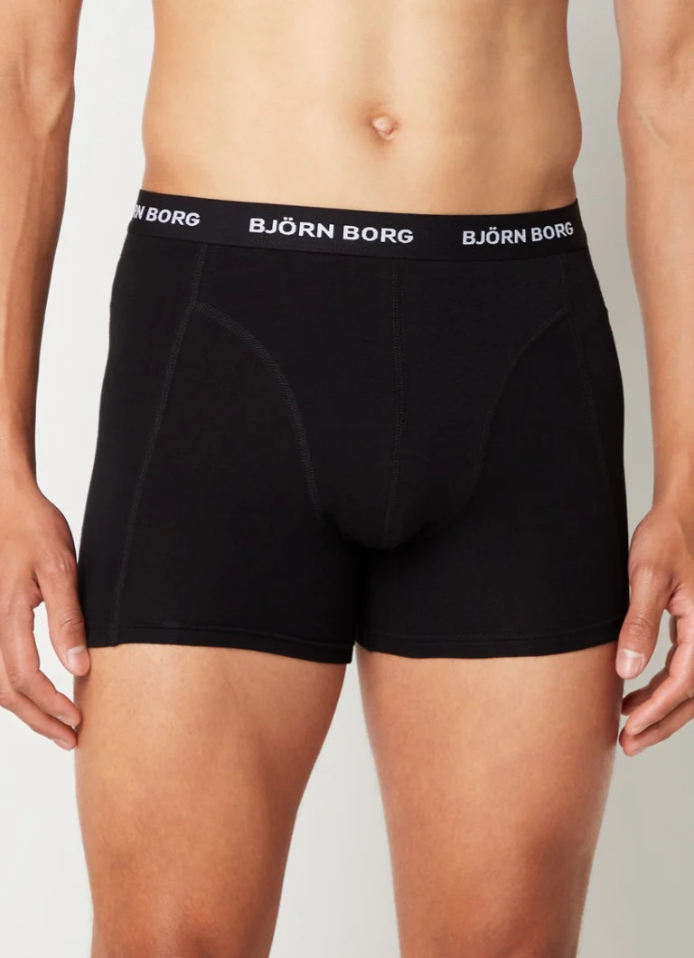 Boxer Sammy di Björn Borg con fascia logo, confezione da 3