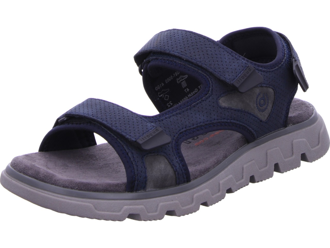 BUGATTI Sportliche Sandalen blau Creek