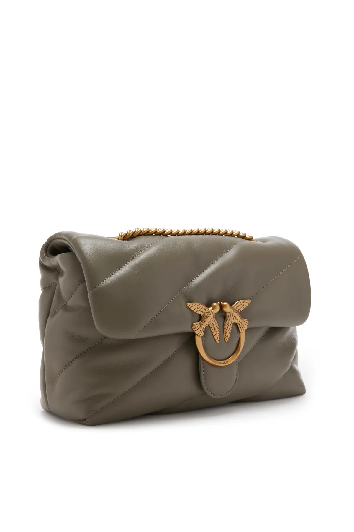 1'ASLAN  Pinko Love Puff Damen Umhängetasche Beige 100038-a0f2-i68q