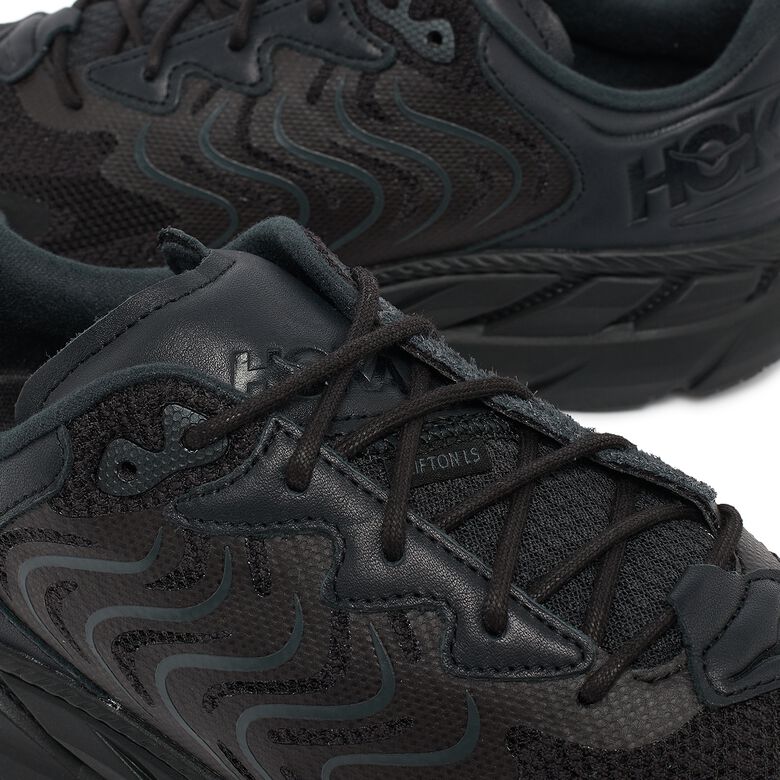 Hoka Clifton LS black/asphalt