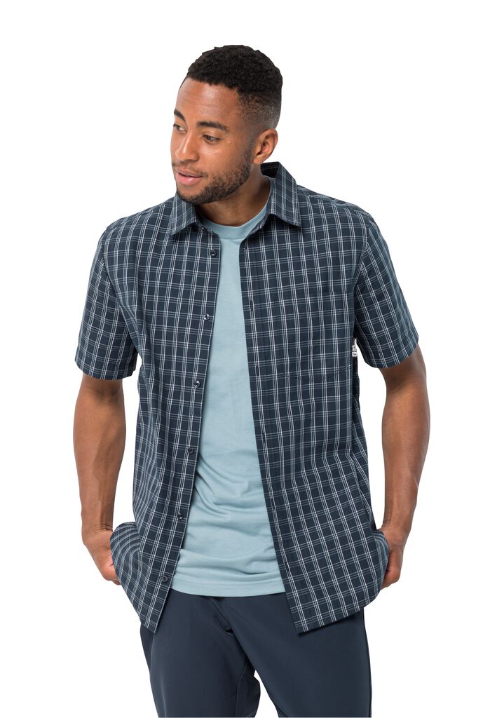 HOT SPRINGS SHIRT M Kurzarm Wanderhemd Herren