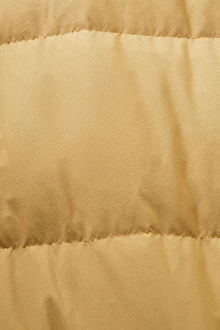Steppmantel mit Kapuze