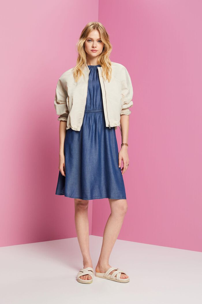Minikleid in Denimoptik, TENCEL™