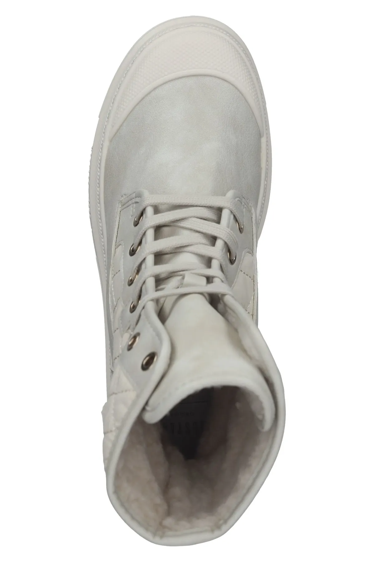 Mustang  Stiefelette - Grau - Blockabsatz