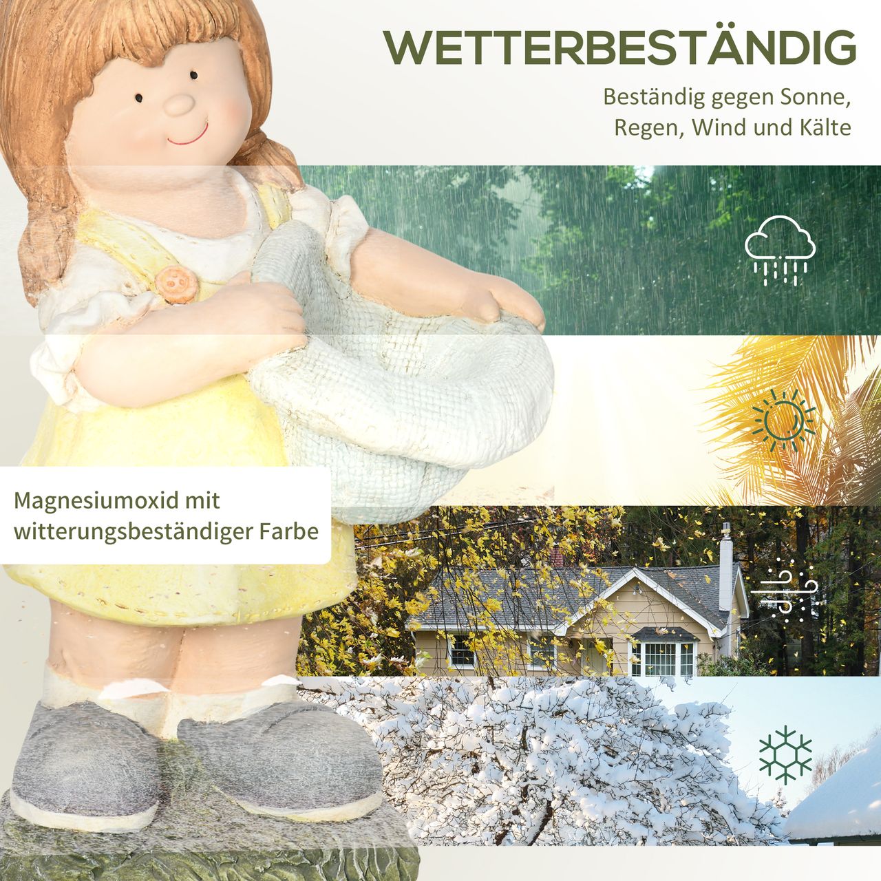 Outsunny Gartenfigur 