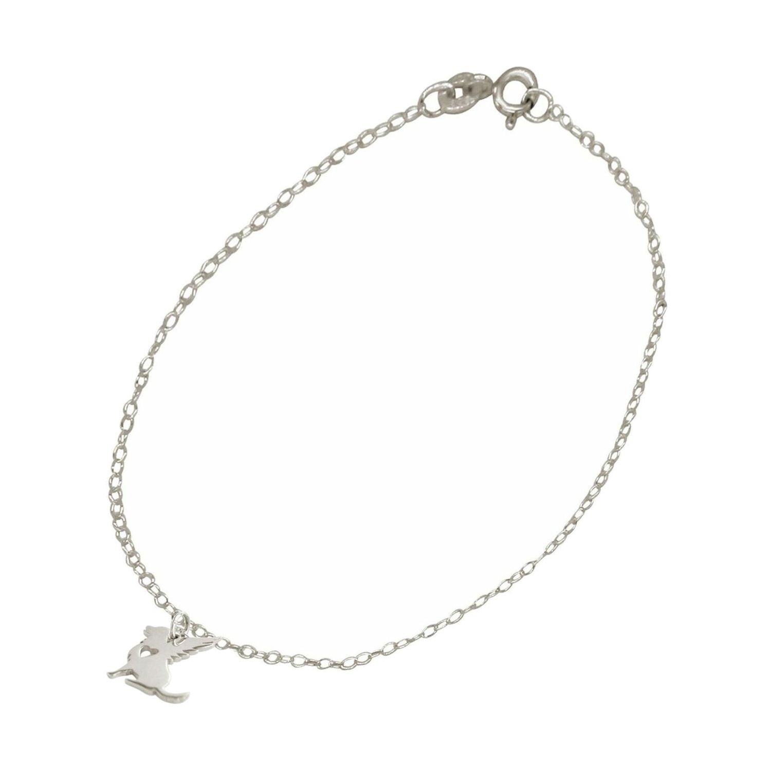 Armband 'Hund Flügel Treuer Schutzengel'