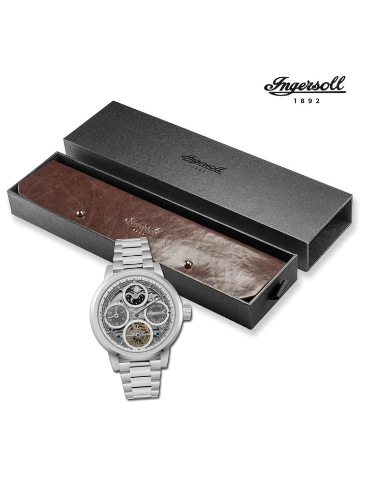 Ingersoll Armbanduhr Ingersoll The Arc silber groß (ca. 44mm) günstig kaufen onesize