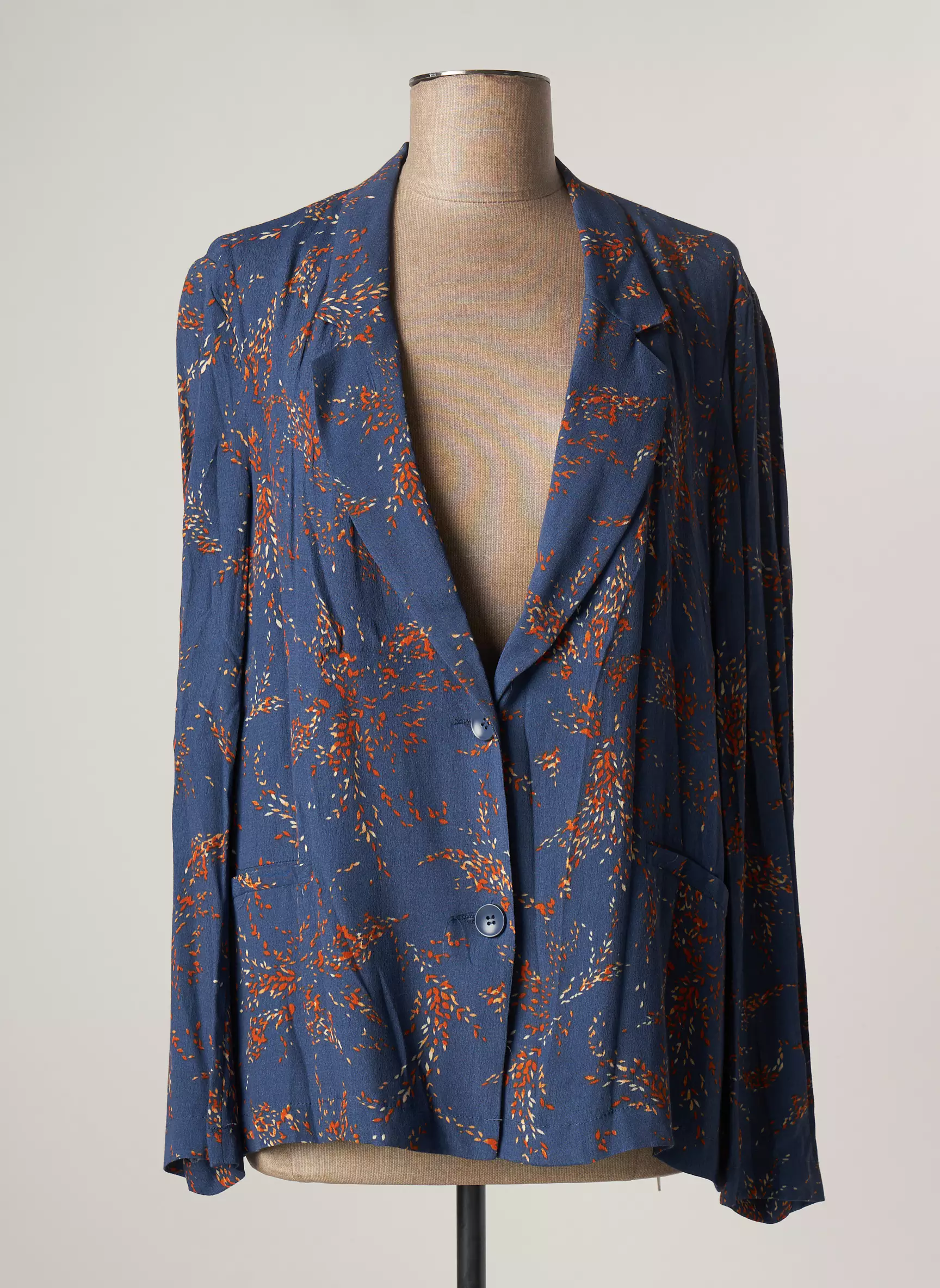 See U Soon Vestecasual Femme couleur bleu