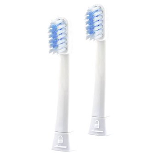 MEGASONEX M8 Ersatzbürstenkopf flat medium  1X2 St  Zahnbürste