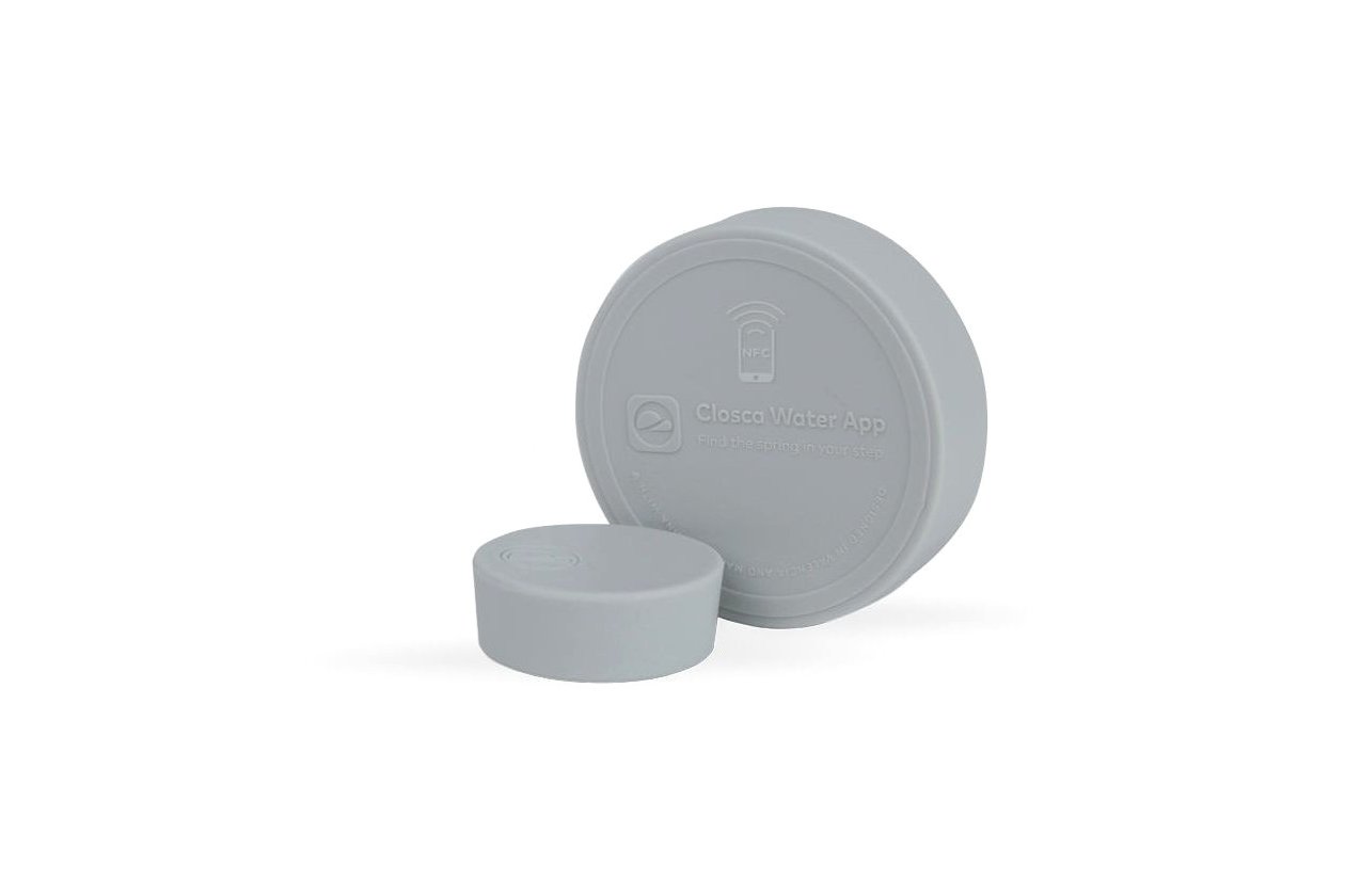 Closca Kappe fu00fcr Nude Trinkflasche Grey