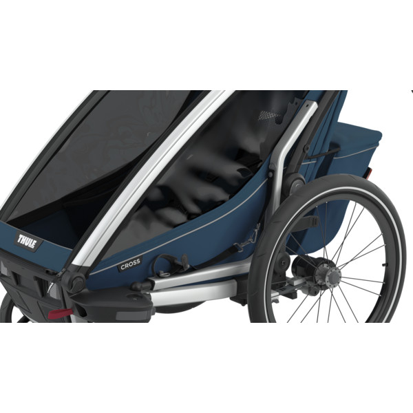 CHARIOT CROSS1, BLUE - Fahrradanhänger