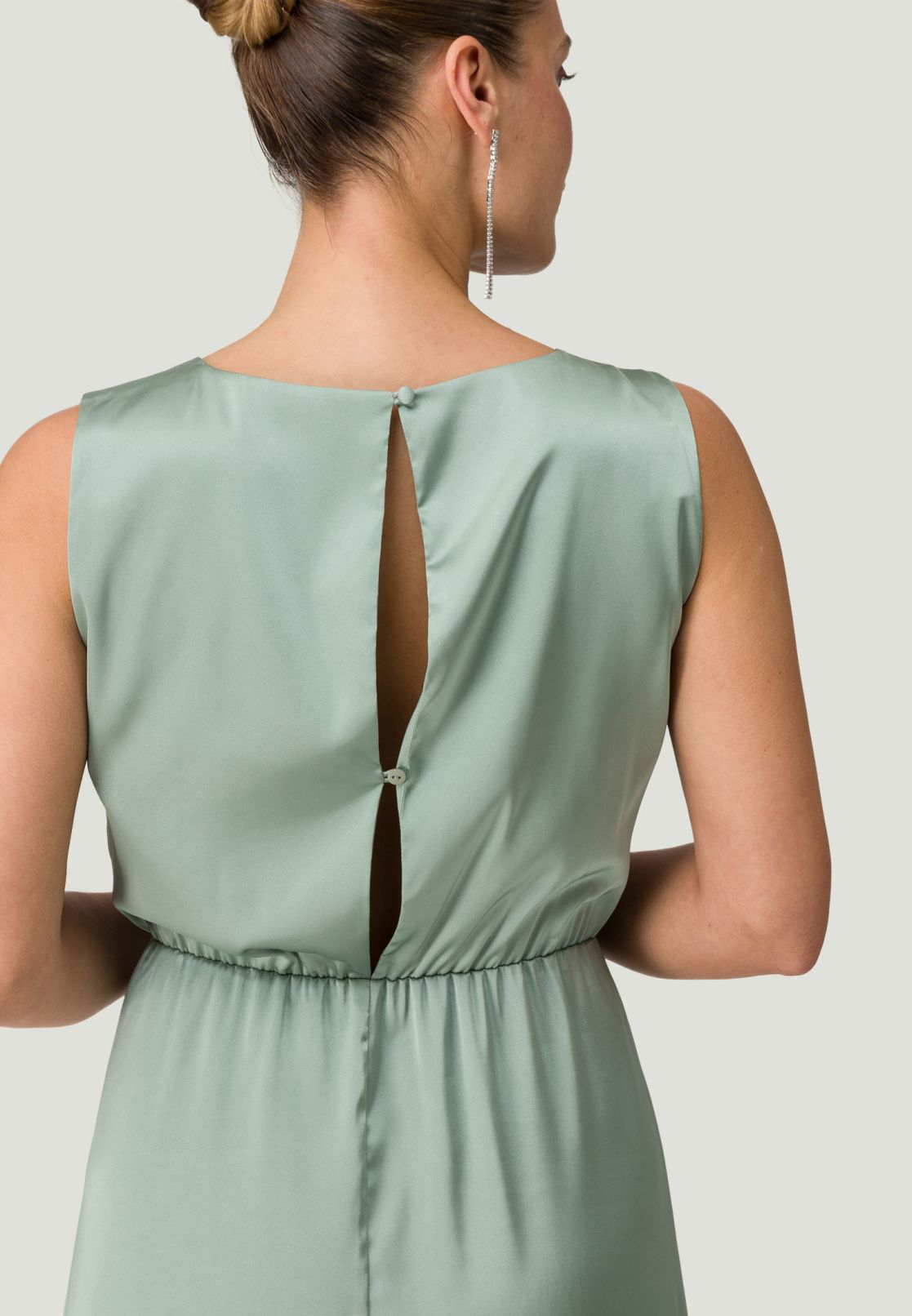 Maxikleid mit Raffung