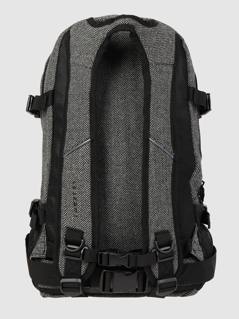 Rucksack mit Außenfächern Modell 'Louis' in mittelgrau meliert