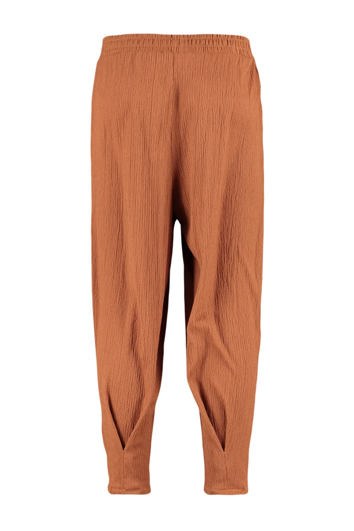 Trendyol Curve  Tile Carrot Fit-Strickhose mit elastischem Bund TBBSS23AR00002