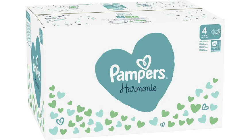 Pampers Harmonie Windeln Gr.4 9-14kg Monatsbox