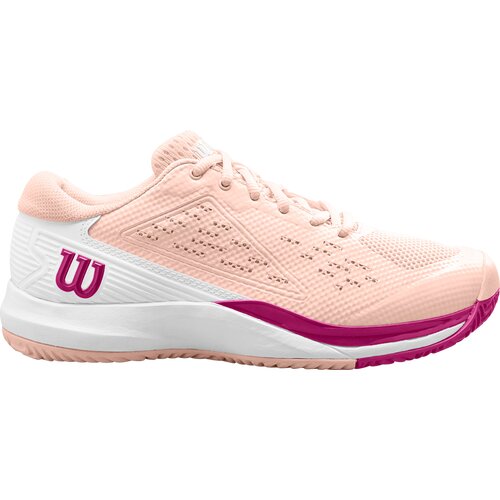 DAMEN TENNISOUTDOORSCHUHE RUSH PRO ACE W SCALLOP SH/WH/BATON ROUG