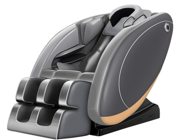 Happy Home Premium Massagesessel mit innovativen Funktionen Grau