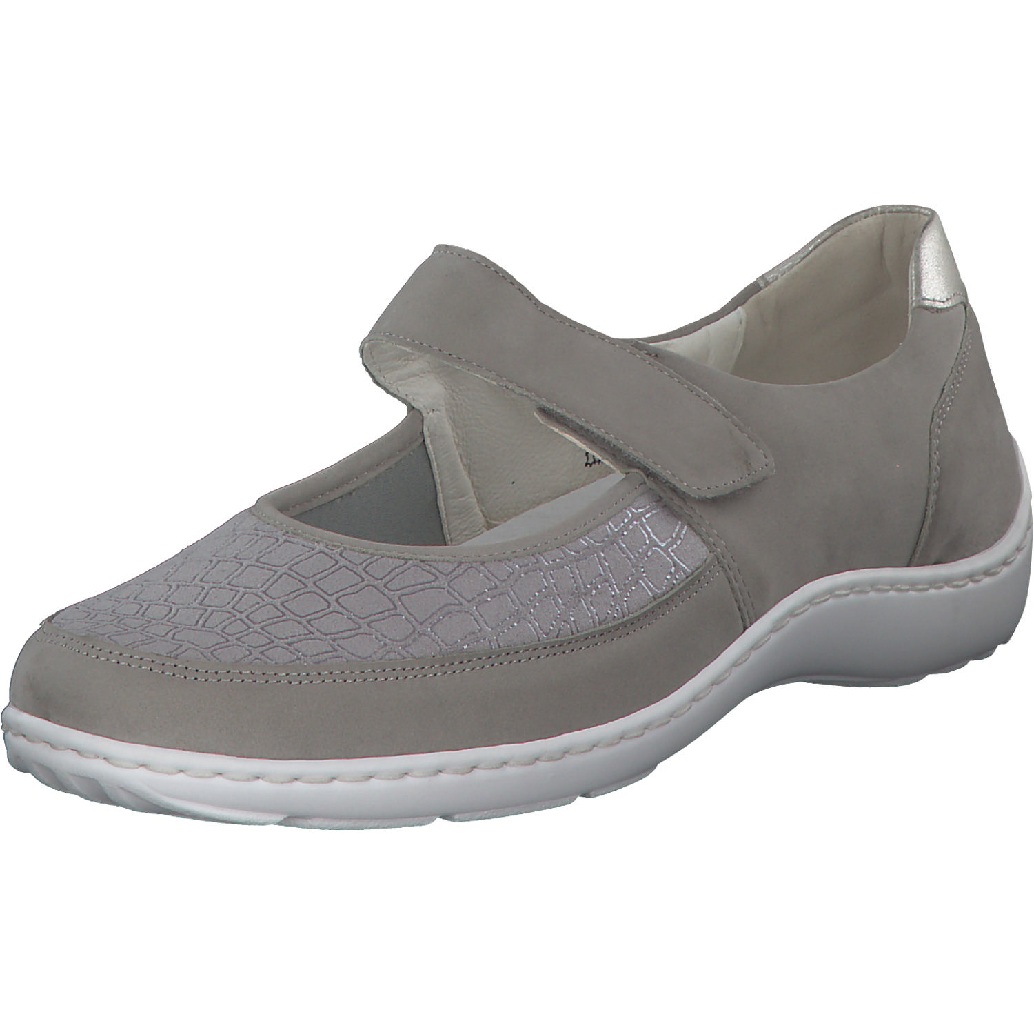 Waldläufer Henni 496H33, Pumps, Damen, STEIN STEIN SILBER