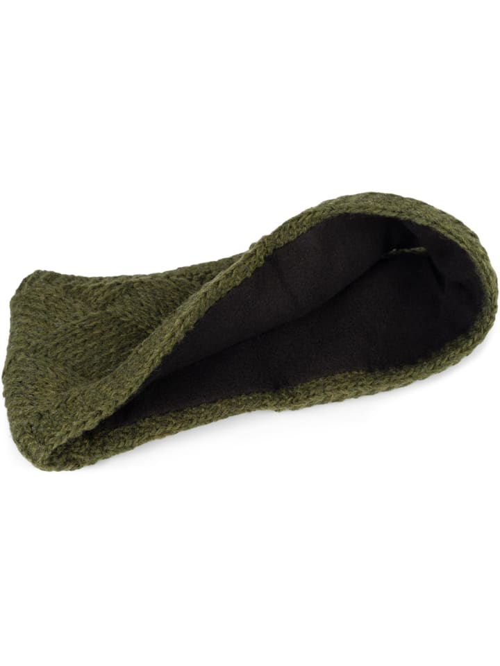 styleBREAKER Strick Stirnband in Oliv günstig kaufen onesize