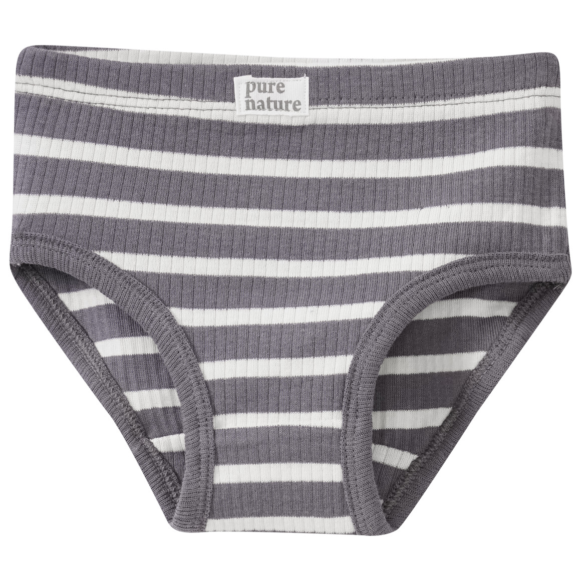 3 Baby Slips mit Rippstruktur