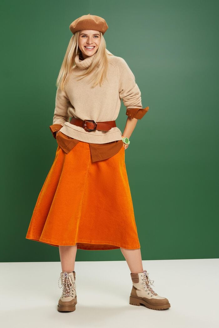 Kaschmirpullover mit Turtleneck
