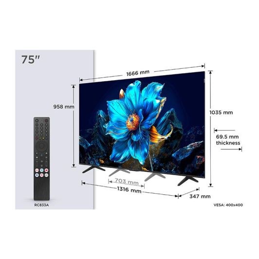 TCL 75QLED780K - Téléviseur 75