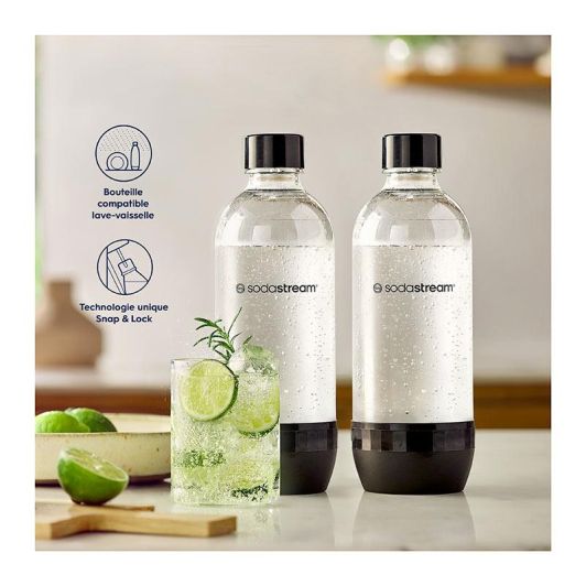 MAȘINĂ DE SPĂLAT VASE SODASTREAM CU BOTELE x2