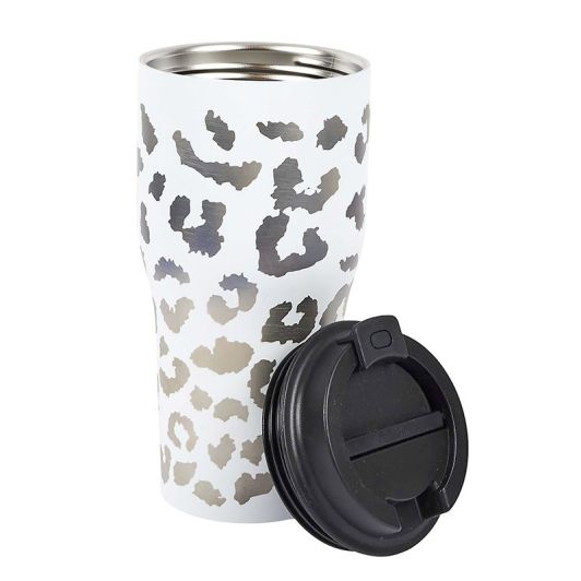 Mug isotherme à motif léopard 600 ml