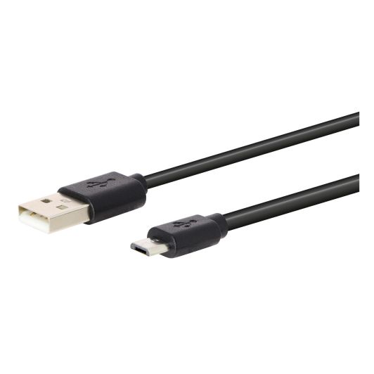 Cablu micro USB EDENWOOD 2,5 m PVC negru