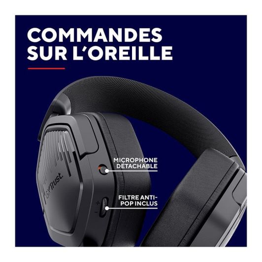 Căști de gaming cu fir TRUST GXT 492 CARUS – multiplatformă
