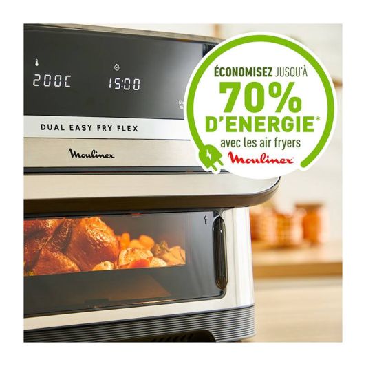 Friteuză fără ulei MOULINEX 9L flex - EX922DF0