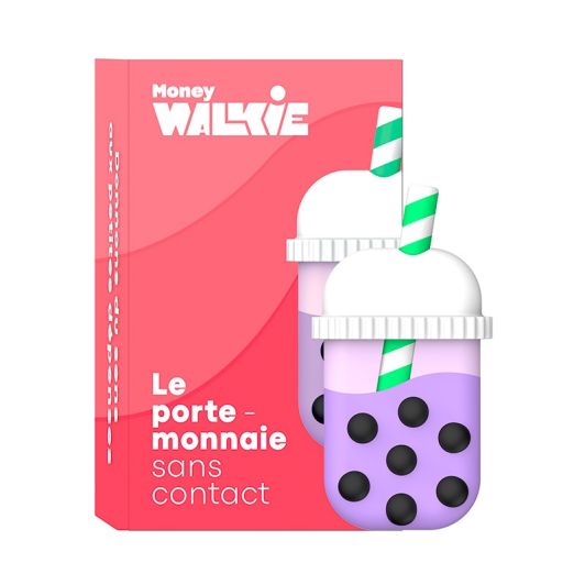 Cartera sin contacto Dinero Walkie Té de burbujas